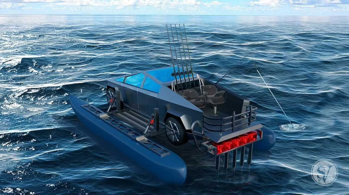 Tesla's Cybertruck Catamaran
