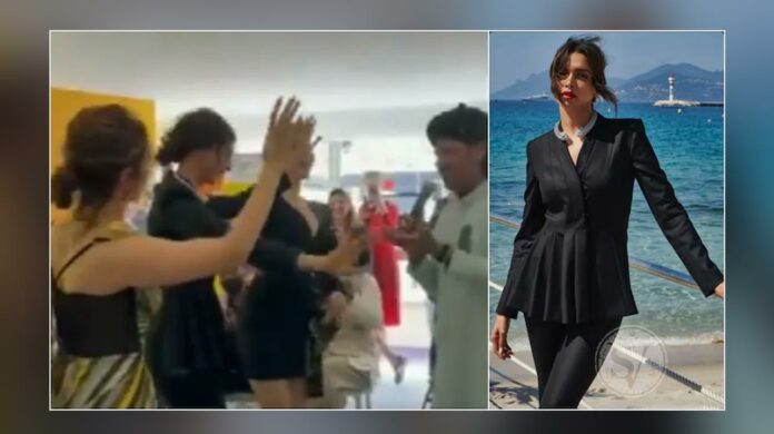 Deepika Padukone dances at Cannes