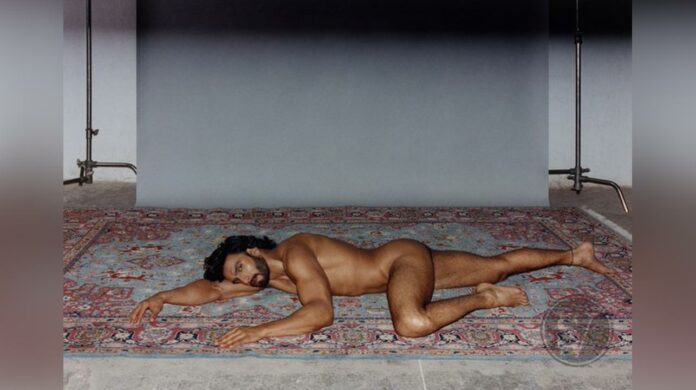 Ranveer Singh poses naked