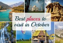 October Destinations of India